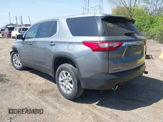 2020 Chevrolet Traverse LS with VIN 1GNERFKW0LJ262283, listed as a IAAI auction lot 42106293 with 52,934 mi miles and . Bid and sale history available at DreamBid. Image 3.