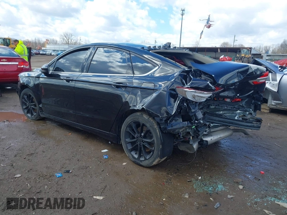 2020 Ford Fusion SE with VIN 3FA6P0LU1LR164100, listed as a IAAI auction lot 41859480 with Not provided miles and . Bid and sale history available at DreamBid. Image 3.