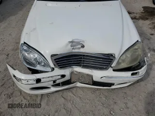 2004 Mercedes-Benz S-Class 4.3L with VIN WDBNG83J14A423074, listed as a Copart auction lot 74586584 with 0 mi miles and Clean Title. Bid and sale history available at carsss.com. Image 11.