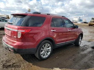 2014 Ford Explorer XLT with VIN 1FM5K8D80EGA98486, listed as a Copart auction lot 47090515 with 0 mi miles and Salvage Title. Bid and sale history available at carsss.com. Image 3.