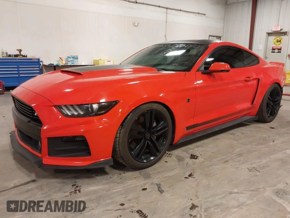 2015 Ford Mustang EcoBoost with VIN 1FA6P8TH4F5315276, listed as a IAAI auction lot 42279550 with 76,087 mi miles and . Bid and sale history available at DreamBid. Image 19.