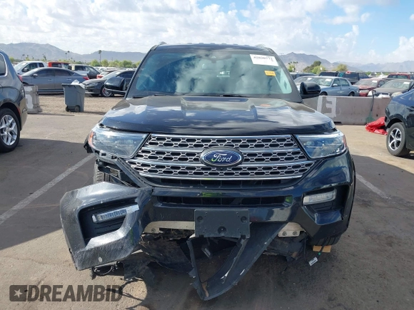2022 Ford Explorer Limited with VIN 1FMSK7FH5NGA89311, listed as a IAAI auction lot 42020772 with 50,003 mi miles. Bid and sale history available at carsss.com. Image 6.