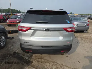 2021 Chevrolet Traverse RS with VIN 1GNERJKWXMJ265485, listed as a Copart auction lot 67362294 with 27,152 mi miles and Salvage Title. Bid and sale history available at carsss.com. Image 6.