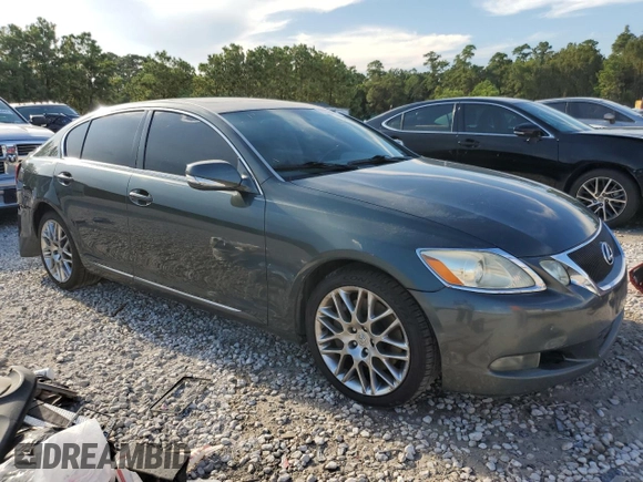 2008 Lexus GS 350 with VIN JTHBE96S780042165, listed as a Copart auction lot 66584414 with 206,625 mi miles and Salvage Title. Bid and sale history available at carsss.com. Image 4.