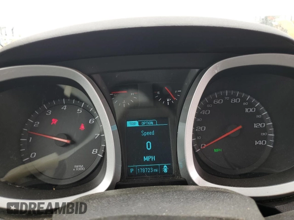 2013 Chevrolet Equinox LS with VIN 2GNALBEK3D1267118, listed as a Copart auction lot 43601445 with 178,723 mi miles and Salvage Title. Bid and sale history available at carsss.com. Image 9.