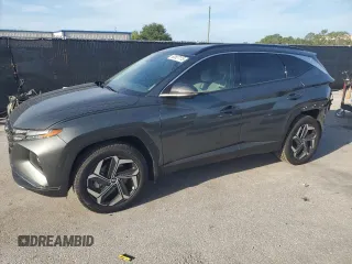 2023 Hyundai Tucson Limited z VIN KM8JECA11PU098257, wystawiony jako Copart lot #63827115 z przebiegiem 78 911 mil mil oraz Szkoda całkowita • Salvage title. Historia ofert i sprzedaży dostępna na DreamBid. Obrazek 1.