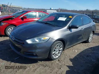2014 Dodge Dart Limited with VIN 1C3CDFCB2ED791802, listed as a IAAI auction lot 41763155 with 124,601 mi miles. Bid and sale history available at carsss.com. Image 17.