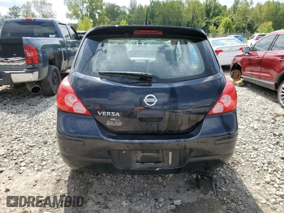 2008 Nissan Versa 1.8 S with VIN 3N1BC13E98L397089, listed as a Copart auction lot 67833094 with 162,795 mi miles and Non Repairable. Bid and sale history available at carsss.com. Image 6.