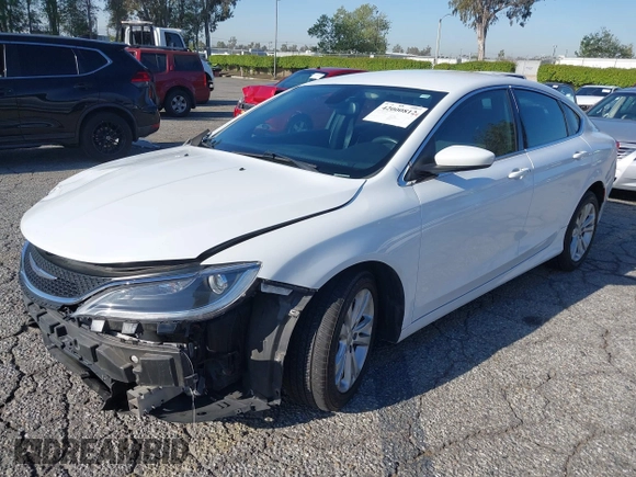 2015 Chrysler 200 Limited with VIN 1C3CCCAB2FN743877, listed as a IAAI auction lot 42000812 with 70,222 mi miles. Bid and sale history available at carsss.com. Image 19.
