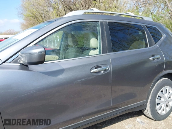 2016 Nissan Rogue S with VIN KNMAT2MT4GP661530, listed as a IAAI auction lot 42011341 with 107,498 mi miles and . Bid and sale history available at DreamBid. Image 14.