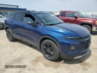 2022 Chevrolet Blazer LT z VIN 3GNKBJRS4NS162573, wystawiony jako Copart lot #54593685 z przebiegiem 48 516 mil mil oraz Szkoda całkowita • Salvage title. Historia ofert i sprzedaży dostępna na DreamBid. Obrazek 4.