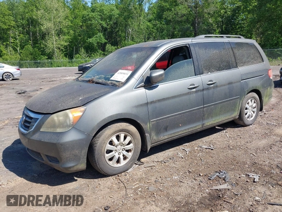 2008 Honda Odyssey EX-L z VIN 5FNRL38768B063991, wystawiony jako IAAI lot #42009031 z przebiegiem 167 524 mil mil oraz . Historia ofert i sprzedaży dostępna na DreamBid. Obrazek 2.