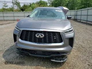 2022 Infiniti QX60 Pure with VIN 5N1DL1ES5NC338231, listed as a Copart auction lot 60042735 with 37,945 mi miles and Salvage title. Bid and sale history available at DreamBid. Image 14.