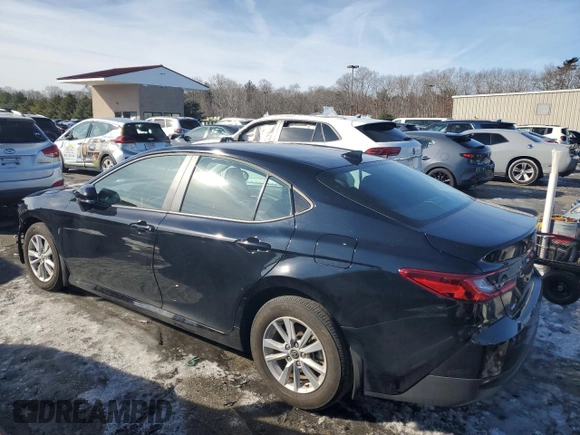 2025 Toyota Camry LE with VIN 4T1DAACK1SU522810, listed as a Copart auction lot 45530925 with 6,339 mi miles and Salvage Title. Bid and sale history available at carsss.com. Image 2.