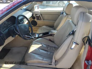 1995 Mercedes-Benz SL with VIN WDBFA76E4SF105819, listed as a Copart auction lot 89120625 with 117,526 mi miles and Salvage title. Bid and sale history available at DreamBid. Image 7.