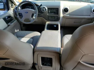 2006 Ford Expedition Eddie Bauer with VIN 1FMPU17596LA91363, listed as a Copart auction lot 55474755 with 127,201 mi miles and Salvage title. Bid and sale history available at DreamBid. Image 8.