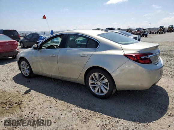 2015 Buick Regal Premium I with VIN 2G4GN5EX0F9173420, listed as a Copart auction lot 54937065 with 138,066 mi miles and Clean Title. Bid and sale history available at carsss.com. Image 2.