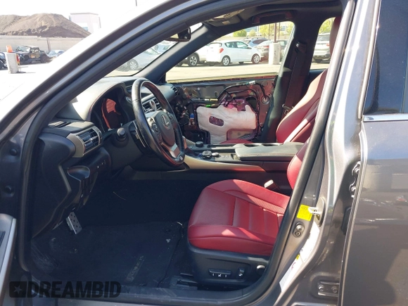 2016 Lexus IS 200t with VIN JTHBA1D21G5032765, listed as a IAAI auction lot 42139459 with 57,587 mi miles and . Bid and sale history available at DreamBid. Image 5.