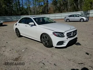2017 Mercedes-Benz E-Class E 300 Luxury with VIN WDDZF4JB4HA098698, listed as a Copart auction lot 43629035 with 106,400 mi miles and Salvage Title. Bid and sale history available at carsss.com. Image 10.