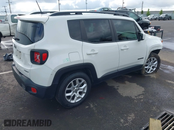 2018 Jeep Renegade Altitude z VIN ZACCJABB0JPJ52125, wystawiony jako IAAI lot #42262220 z przebiegiem 67 857 mil mil oraz . Historia ofert i sprzedaży dostępna na DreamBid. Obrazek 4.