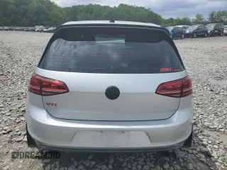 2016 Volkswagen Golf GTI SE with VIN 3VW5T7AU1GM001735, listed as a Copart auction lot 55133774 with 48,277 mi miles and Salvage Title. Bid and sale history available at carsss.com. Image 6.
