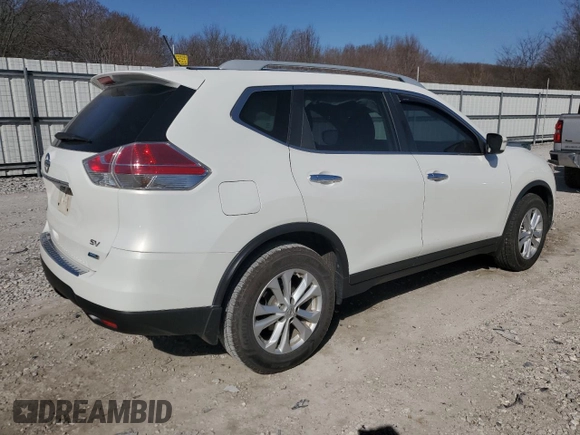 2014 Nissan Rogue SL with VIN 5N1AT2MT8EC820159, listed as a Copart auction lot 48146955 with 113,422 mi miles and Salvage Title. Bid and sale history available at carsss.com. Image 3.