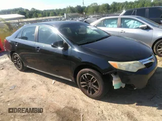 2012 Toyota Camry L with VIN 4T1BF1FK4CU002252, listed as a IAAI auction lot 42201973 with 261,460 mi miles. Bid and sale history available at carsss.com. Image 1.