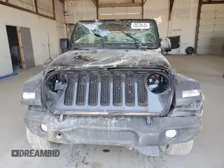 2021 Jeep Wrangler Unlimited Sport S with VIN 1C4HJXDN3MW645369, listed as a Copart auction lot 48529445 with Not Provided miles and Salvage Title. Bid and sale history available at carsss.com. Image 5.