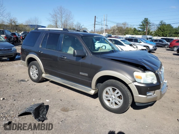 2006 Ford Explorer Eddie Bauer with VIN 1FMEU74E36UB72819, listed as a Copart auction lot 53334565 with 183,503 mi miles and Salvage Title. Bid and sale history available at carsss.com. Image 4.