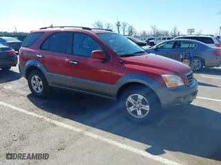 2008 Kia Sorento EX with VIN KNDJC736385860784, listed as a IAAI auction lot 41756912 with 115,103 mi miles. Bid and sale history available at carsss.com. Image 1.