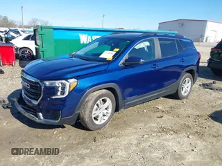 2023 GMC Terrain SLE with VIN 3GKALMEG0PL176959, listed as a IAAI auction lot 41730284 with 12,433 mi miles. Bid and sale history available at carsss.com. Image 2.