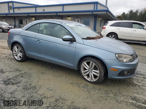 2012 Volkswagen Eos Lux with VIN WVWFW7AH2CV003933, listed as a Copart auction lot 83030474 with Not Provided miles and Salvage Title. Bid and sale history available at DreamBid. Image 4.