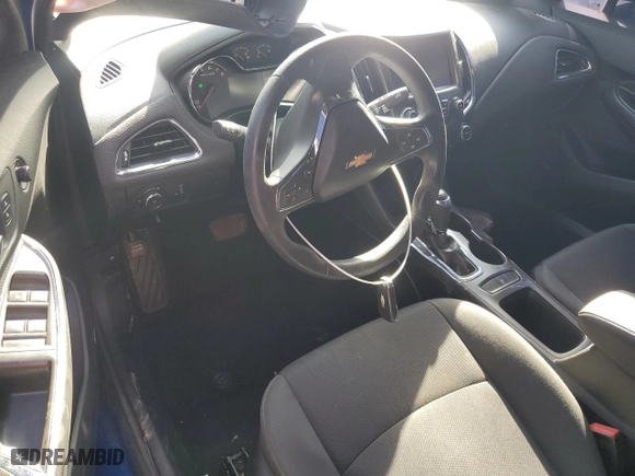 2017 Chevrolet Cruze LT with VIN 1G1BE5SM1H7112793, listed as a Copart auction lot 88859975 with 89,638 mi miles and Salvage Title. Bid and sale history available at carsss.com. Image 8.