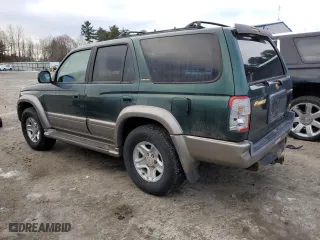 2000 Toyota 4Runner Limited with VIN JT3HN87R4Y9034736, listed as a Copart auction lot 43736745 with 166,298 mi miles and Clean Title. Bid and sale history available at carsss.com. Image 2.