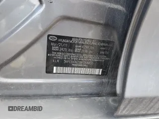 2011 Hyundai Sonata GLS with VIN 5NPEB4AC5BH268855, listed as a Copart auction lot 50308755 with 75,490 mi miles and Salvage Title. Bid and sale history available at DreamBid. Image 14.
