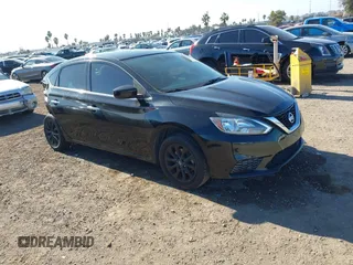 2018 Nissan Sentra SV with VIN 3N1AB7AP0JY287885, listed as a IAAI auction lot 41208804 with 95,693 mi miles. Bid and sale history available at carsss.com. Image 1.