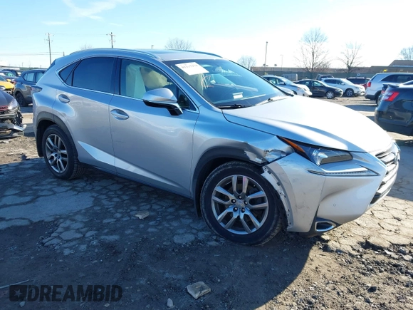 2015 Lexus NX 200t z VIN JTJBARBZ4F2038105, wystawiony jako IAAI lot #41213278 z przebiegiem 50 891 mil mil oraz . Historia ofert i sprzedaży dostępna na DreamBid. Obrazek 1.