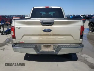 2018 Ford F-150 XL with VIN 1FTEW1CB3JKE57656, listed as a Copart auction lot 47735355 with 152,501 mi miles and Salvage title. Bid and sale history available at DreamBid. Image 6.