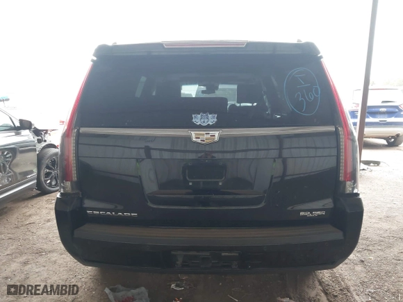 2017 Cadillac Escalade Luxury with VIN 1GYS4BKJ7HR201264, listed as a IAAI auction lot 41833359 with 187,107 mi miles. Bid and sale history available at carsss.com. Image 17.