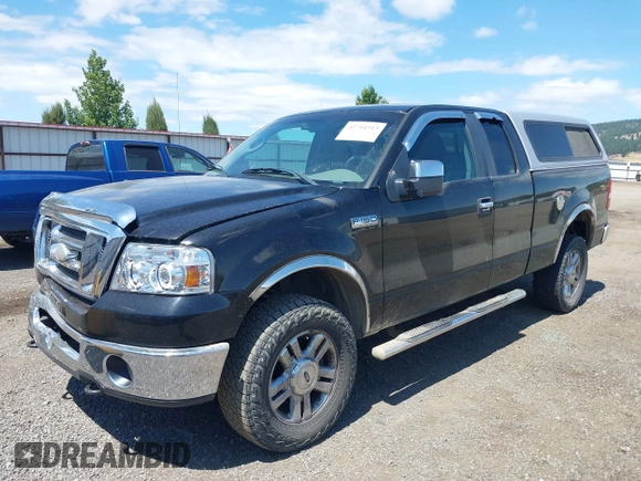 2007 Ford F-150 XLT with VIN 1FTPX14V97FB75554, listed as a IAAI auction lot 42744313 with 90,595 mi miles and . Bid and sale history available at DreamBid. Image 2.