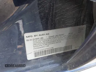2023 Audi S3 z VIN WAUG3DGY2PA025296, wystawiony jako IAAI lot #41577516 z przebiegiem 23 233 mil mil oraz . Historia ofert i sprzedaży dostępna na DreamBid. Obrazek 9.