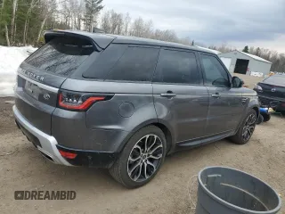 2019 Land Rover Range Rover Sport HSE with VIN SALWR2RK9KA862784, listed as a Copart auction lot 53228535 with 76,282 mi miles and Salvage title. Bid and sale history available at DreamBid. Image 3.