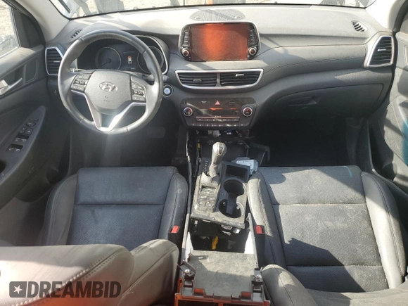 2021 Hyundai Tucson Ultimate z VIN KM8J3CAL7MU329567, wystawiony jako Copart lot #57622255 z przebiegiem 48 709 mil mil oraz Nie do naprawy • Non repairable. Historia ofert i sprzedaży dostępna na DreamBid. Obrazek 8.