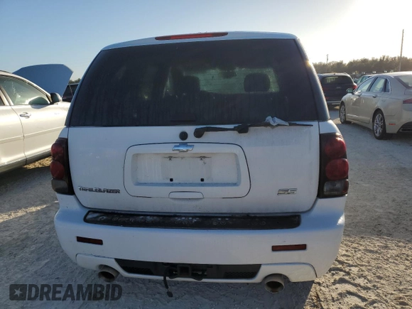 2006 Chevrolet TrailBlazer LT with VIN 1GNES13H562258185, listed as a Copart auction lot 77268824 with 0 mi miles and Salvage Title. Bid and sale history available at carsss.com. Image 6.