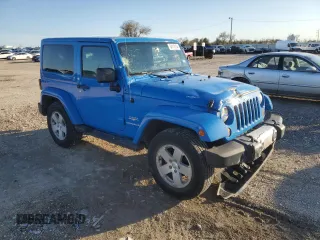 2011 Jeep Wrangler Sahara with VIN 1J4GA5D15BL632709, listed as a Copart auction lot 84118104 with 87,644 mi miles and Salvage Title. Bid and sale history available at DreamBid. Image 4.