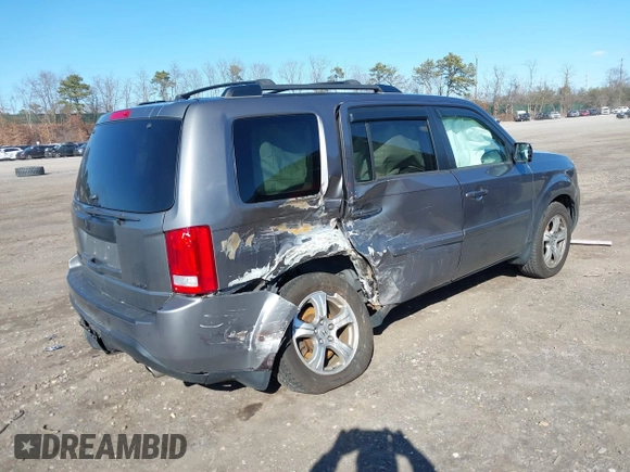2009 Honda Pilot EX-L with VIN 5FNYF48569B025993, listed as a IAAI auction lot 41746444 with 194,539 mi miles. Bid and sale history available at carsss.com. Image 4.