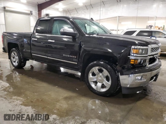 2015 Chevrolet Silverado 1500 LTZ with VIN 1GCVKSEC1FZ439517, listed as a Copart auction lot 86181304 with 70,208 mi miles and Salvage Title. Bid and sale history available at carsss.com. Image 4.