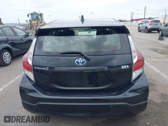 2017 Toyota Prius One with VIN JTDKDTB37H1596977, listed as a IAAI auction lot 42053033 with 34,562 mi miles. Bid and sale history available at carsss.com. Image 16.