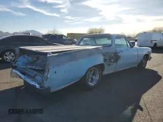1966 Chevrolet El Camino z VIN 136806Z119763, wystawiony jako Copart lot #84920444 z przebiegiem 249 999 mil mil oraz Szkoda całkowita • Salvage title. Historia ofert i sprzedaży dostępna na DreamBid. Obrazek 3.