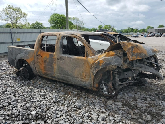 2014 Nissan Frontier SV with VIN 1N6AD0ER0EN732197, listed as a Copart auction lot 54263385 with Not Provided miles and Salvage Title. Bid and sale history available at DreamBid. Image 4.